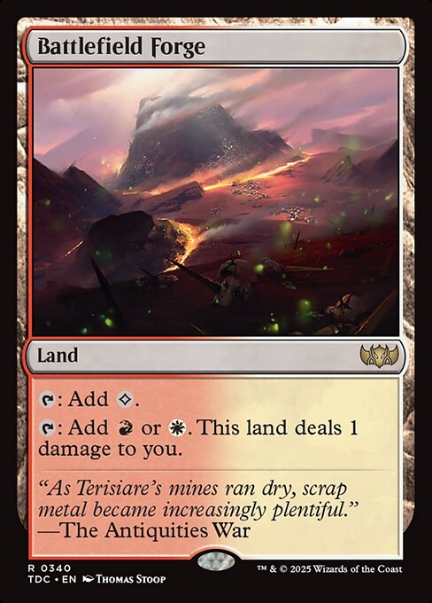 Forjaria do Campo de Batalha — Tarkir: Dragonstorm Commander 340