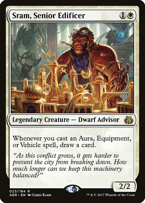 Sram, Edificador Sênior — Aether Revolt Promos 23p