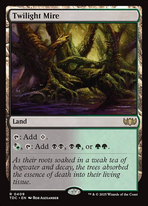 Lodaçal do Crepúsculo — Tarkir: Dragonstorm Commander 409
