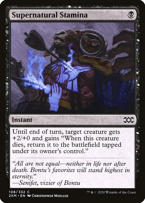 Resistência Sobrenatural — Double Masters 108