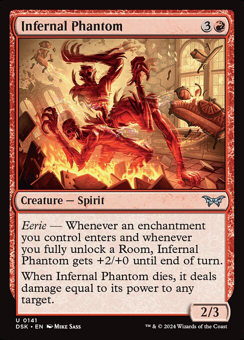 Infernal Phantom — Duskmourn: House of Horror 141