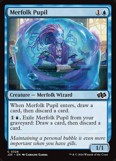 Merfolk Pupil — Foundations Jumpstart 326