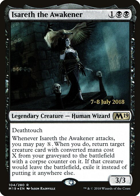 Isareth, a Despertadora — Core Set 2019 Promos 104s