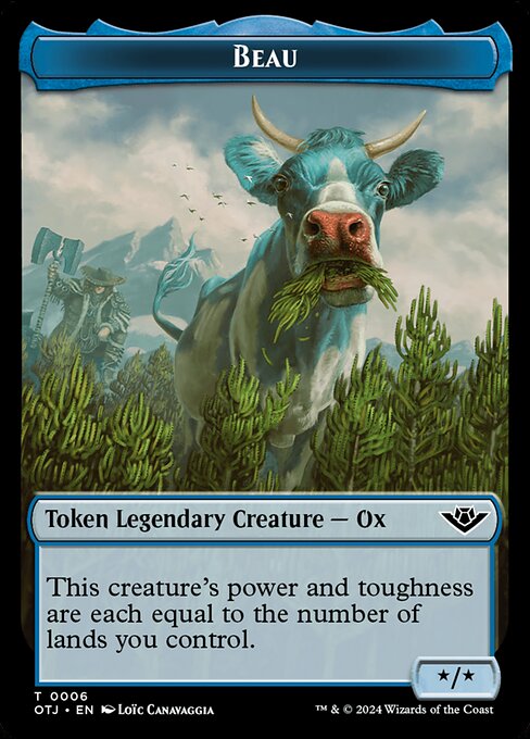 Beau — Outlaws of Thunder Junction Tokens 6