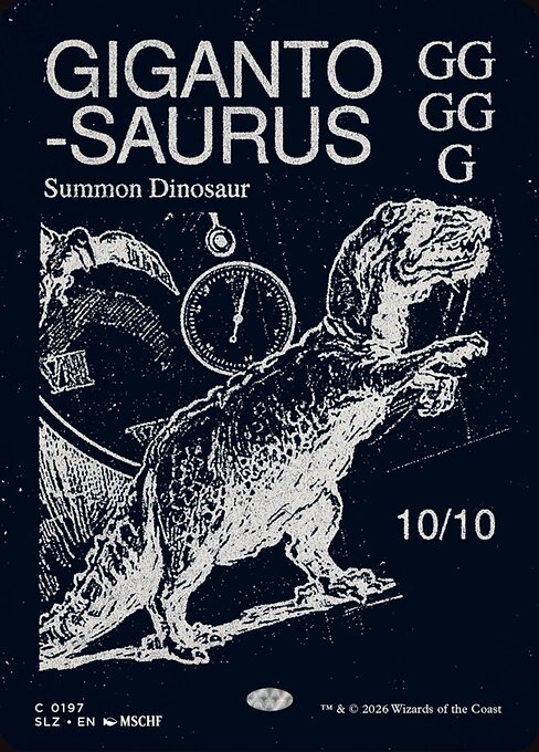Gigantossauro — The Zeta Set 197