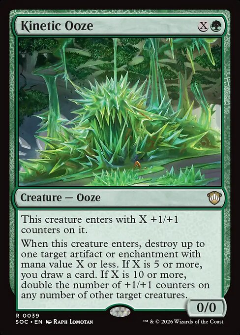 Kinetic Ooze — Secrets of Strixhaven Commander 39