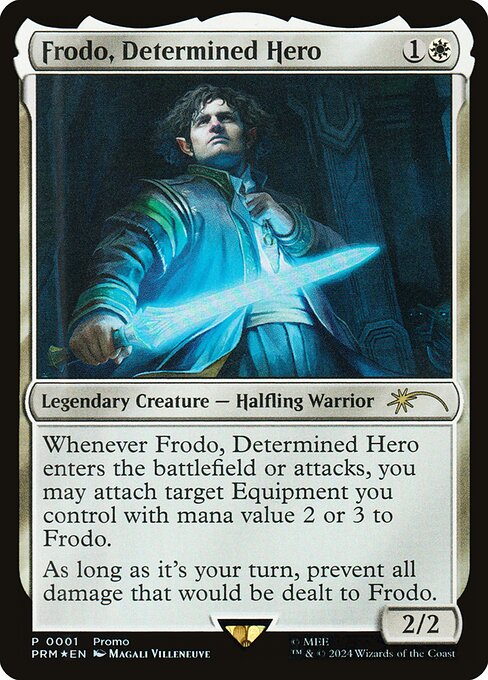 Frodo, Herói Determinado — Tales of Middle-earth Deluxe Commander Kit 1