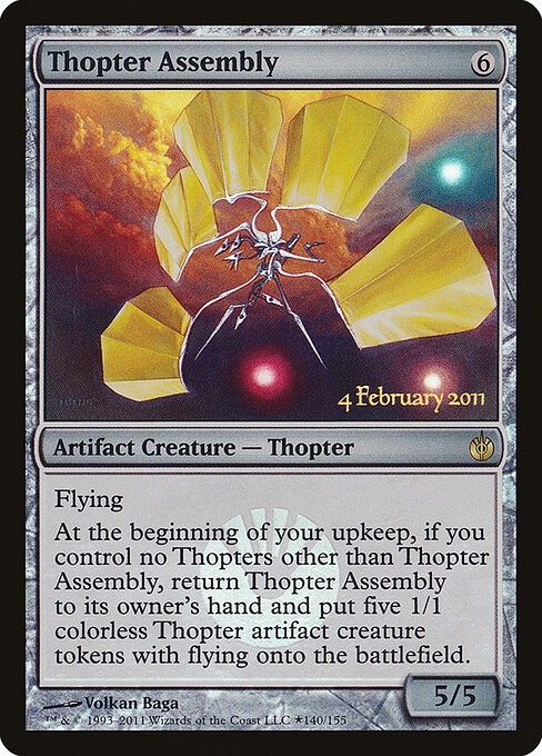 Montagem de Tóptero — Mirrodin Besieged Promos 140★