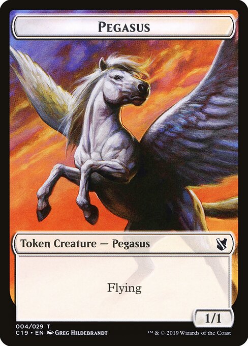 Pegasus — Commander 2019 Tokens 4