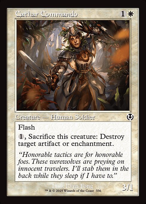 Comando Cátaro — Innistrad Remastered 336