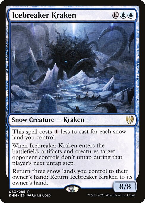 Kraken Rompe-gelo — Kaldheim 63