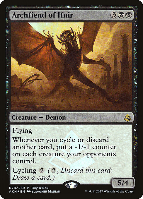 Arquidemônio de Ifnir — Amonkhet Promos 78