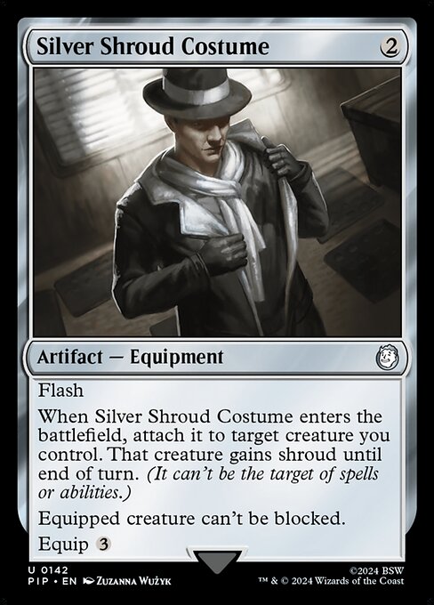 Silver Shroud Costume — Fallout 142