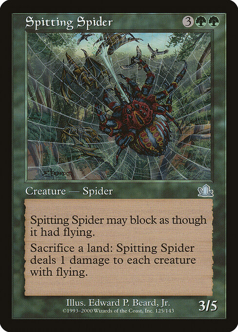 Aranha Cuspideira — Prophecy 125