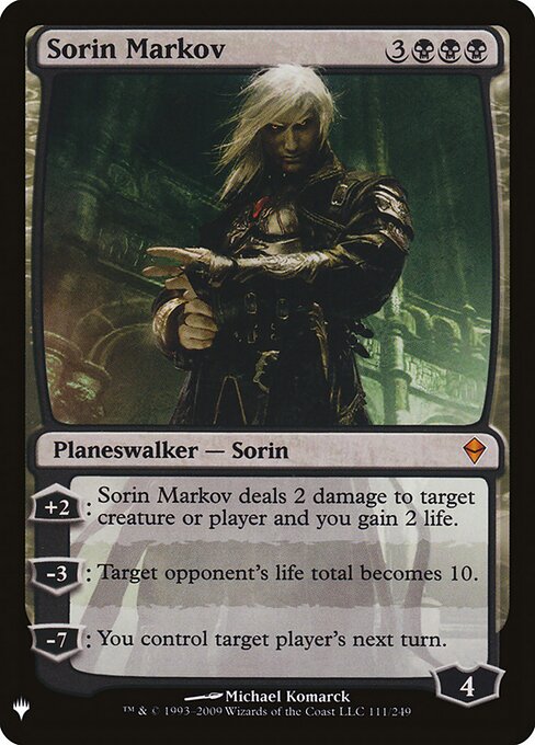 Sorin Markov — The List ZEN-111