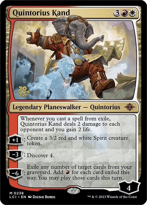Quintorius Kand — The Lost Caverns of Ixalan Promos 238s