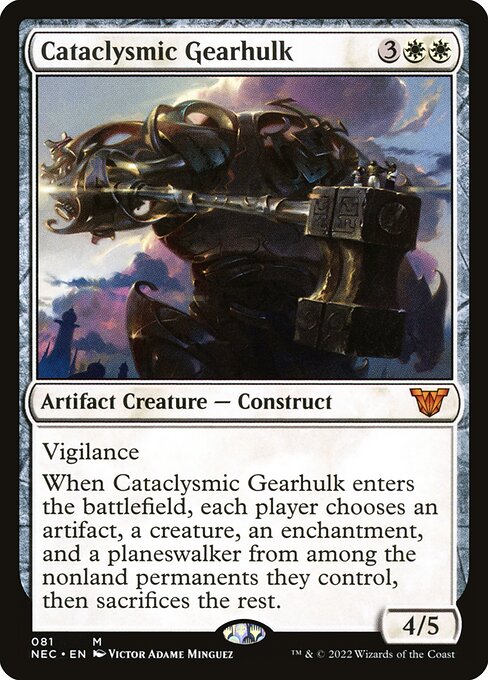 Mecanotitã Cataclísmico — Neon Dynasty Commander 81