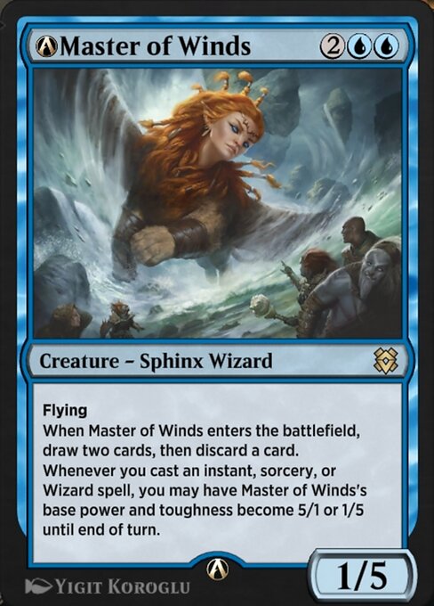 A-Master of Winds — Zendikar Rising A-68