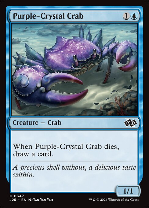 Purple-Crystal Crab — Foundations Jumpstart 347