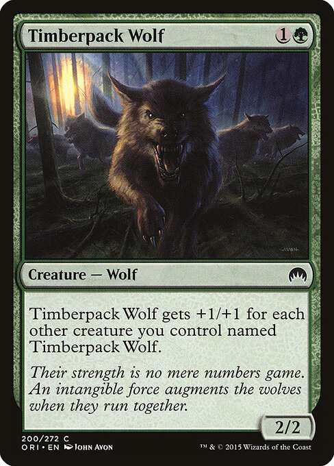 Lobo da Alcateia do Arvoredo — Magic Origins 200