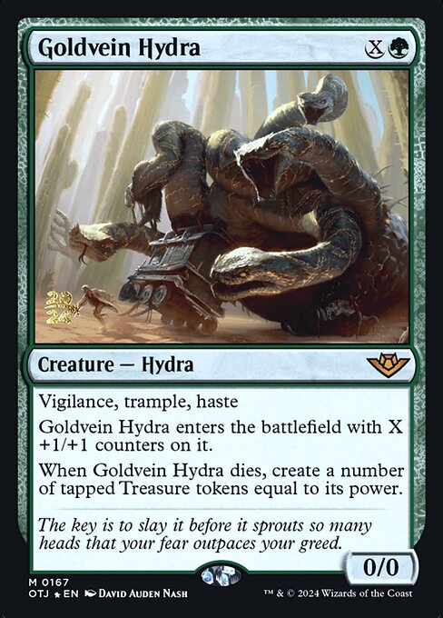 Hidra do Veio de Ouro — Outlaws of Thunder Junction Promos 167s