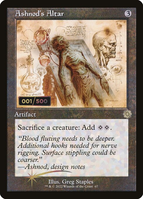 Altar de Ashnod — The Brothers' War Retro Artifacts 67z