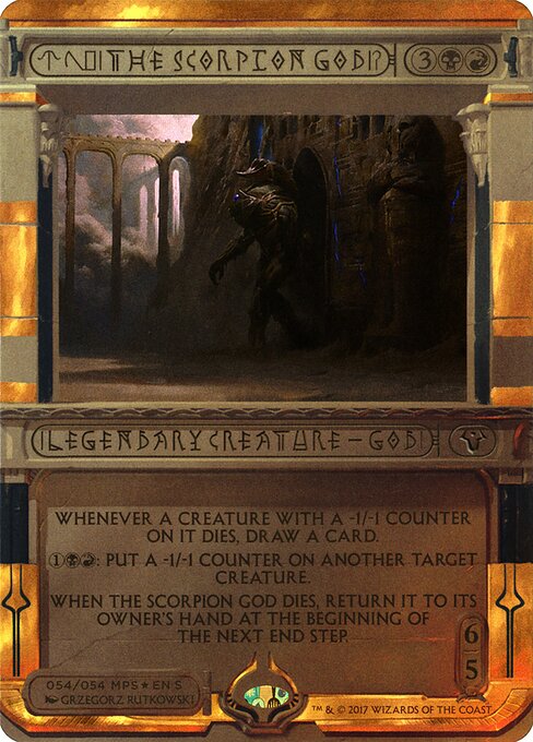 O Deus Escorpião — Amonkhet Invocations 54
