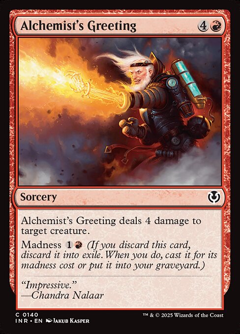Cumprimento do Alquimista — Innistrad Remastered 140