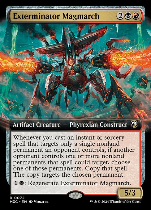 Exterminator Magmarch — Modern Horizons 3 Commander 72