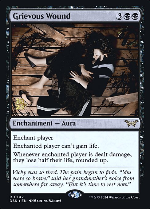 Grievous Wound — Duskmourn: House of Horror Promos 102s