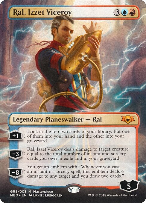 Ral, Vice-rei Izzet — Mythic Edition GR5