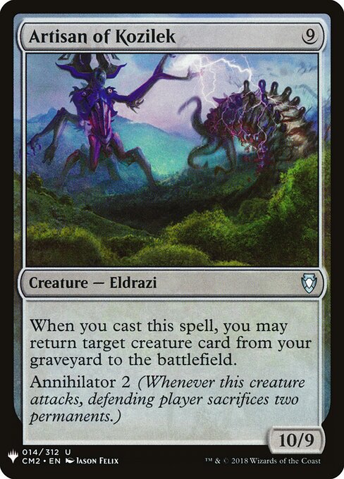 Artesão de Kozilek — The List CM2-14