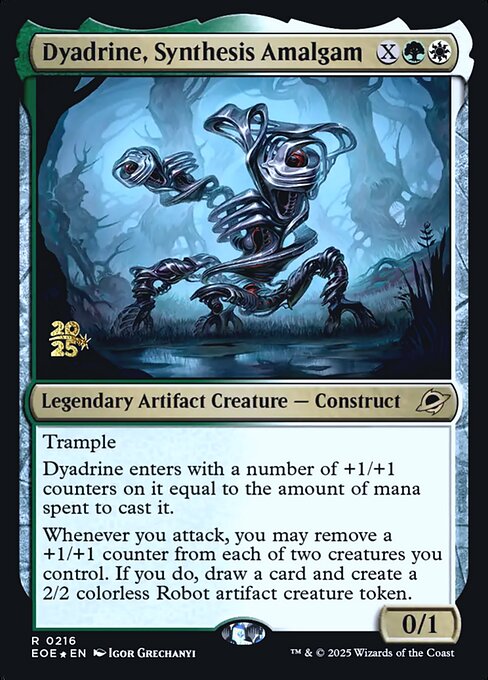 Dyadrine, Synthesis Amalgam — Edge of Eternities Promos 216s