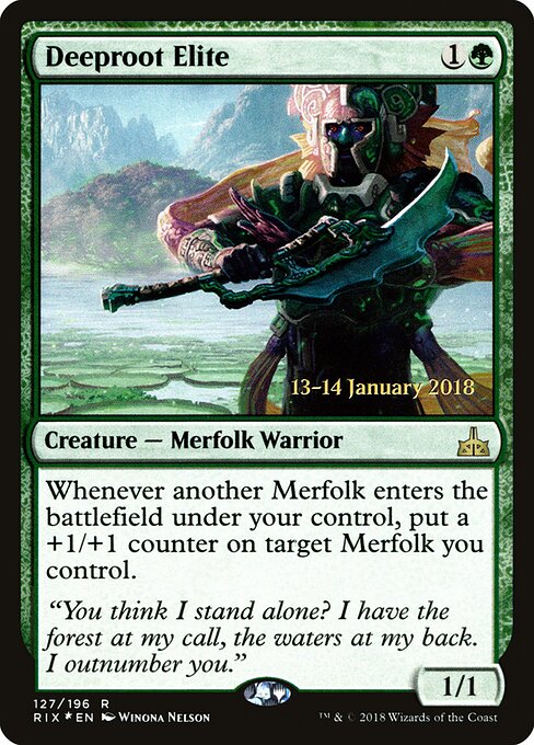 Elite de Raiz Profunda — Rivals of Ixalan Promos 127s