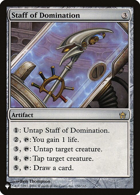 Cajado da Dominação — The List 5DN-156