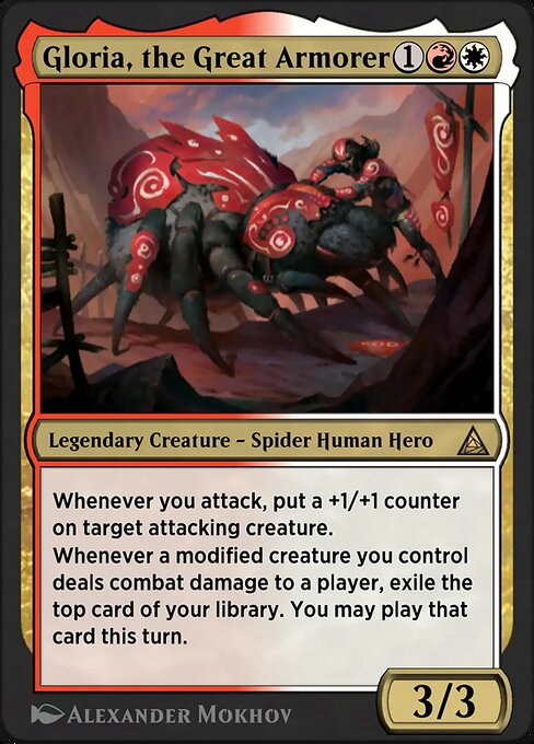 Gloria, the Great Armorer — Through the Omenpaths 138
