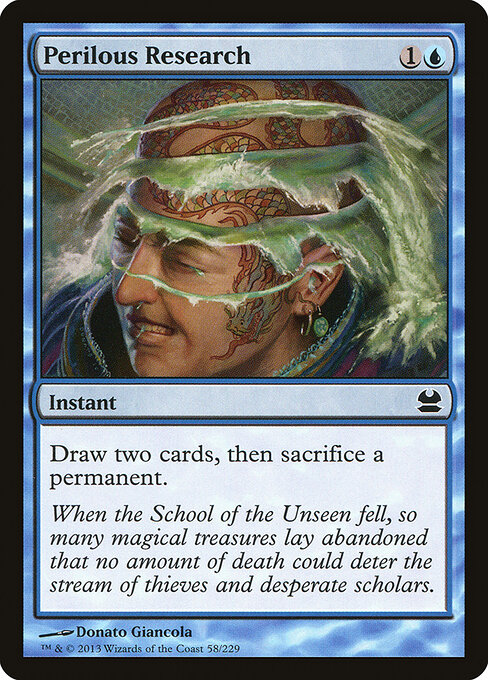 Pesquisa Arriscada — Modern Masters 58