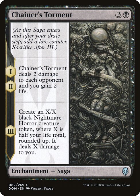 Tormento de Chainer — Dominaria 82