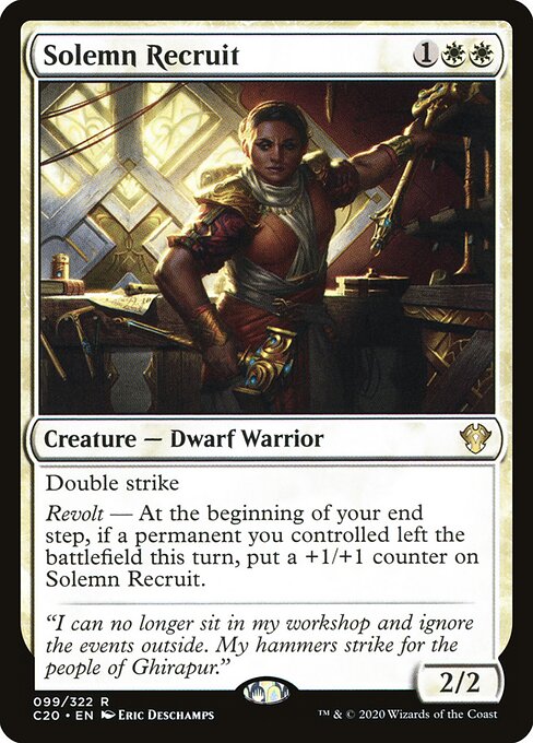 Recruta Solene — Commander 2020 99