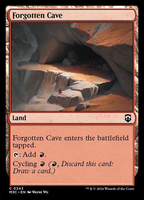 Caverna Esquecida — Modern Horizons 3 Commander 343