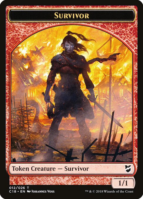 Survivor — Commander 2018 Tokens 12