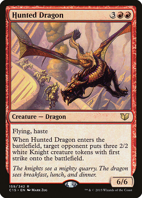 Dragão Caçado — Commander 2015 159