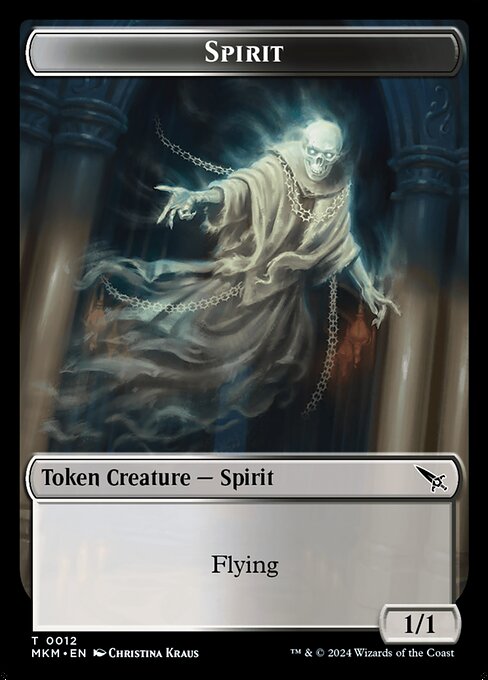 Spirit — Murders at Karlov Manor Tokens 12