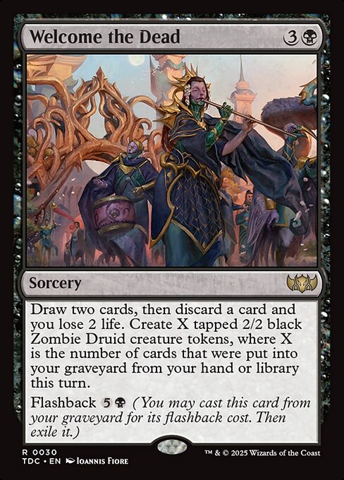 Welcome the Dead — Tarkir: Dragonstorm Commander 30
