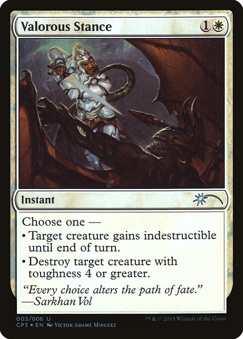 Postura Valente — Magic Origins Clash Pack 3