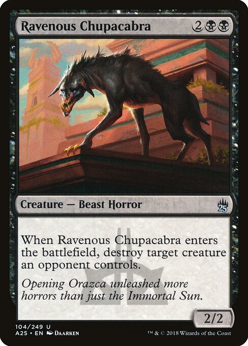 Chupacabra Voraz — Masters 25 104