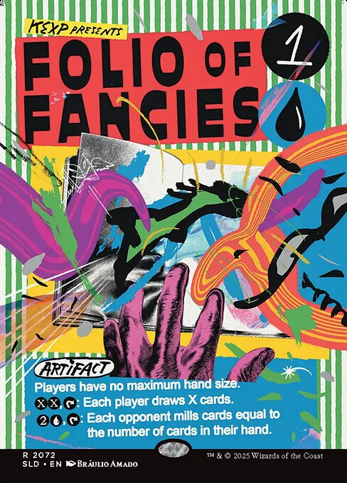 Fólio de Fantasias — Secret Lair Drop 2072