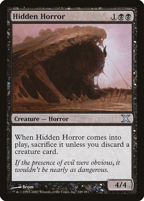 Horror Oculto — Tenth Edition 149