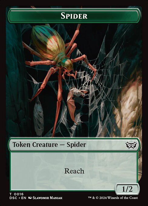 Spider — Duskmourn Commander Tokens 16
