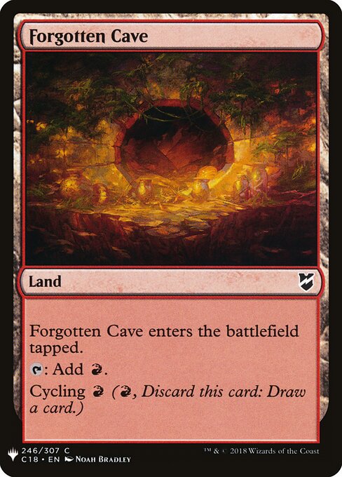 Caverna Esquecida — The List C18-246